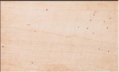 Heritage Almond Distressed on Maple